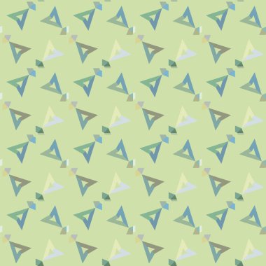 Modern geometrik vektör tasarımı, kusursuz desen çizimi