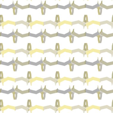 Modern geometrik vektör tasarımı, kusursuz desen çizimi