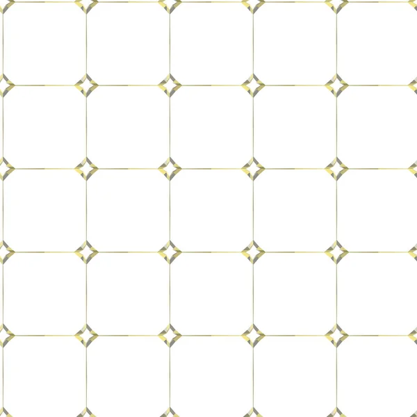 Patrón Ornamental Geométrico Sin Costuras Fondo Ilustración Abstracta — Vector de stock