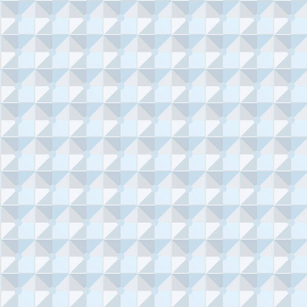 Seamless vector pattern in geometric ornamental style