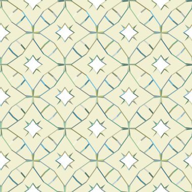 Modern geometrik vektör tasarımı, kusursuz desen çizimi