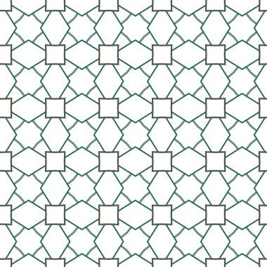 Modern geometrik vektör tasarımı, kusursuz desen çizimi