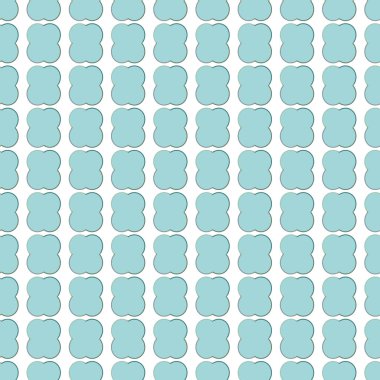 Geometrik şekilli kusursuz desen vektör çizimi