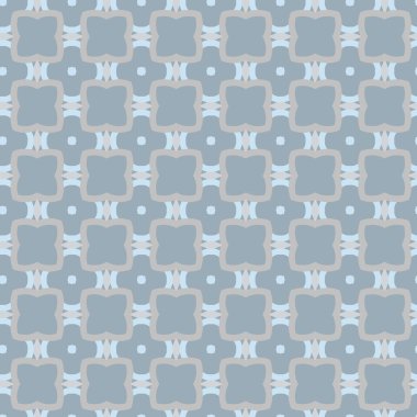 geometrik süsleme biçiminde kusursuz vektör deseni