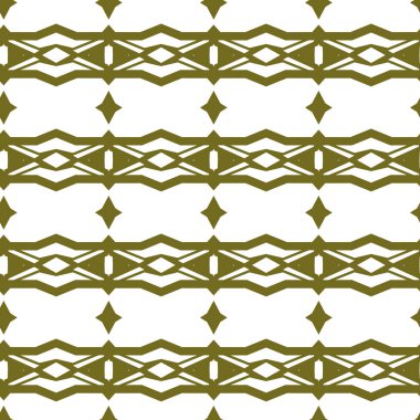 geometrik süsleme biçiminde kusursuz vektör deseni