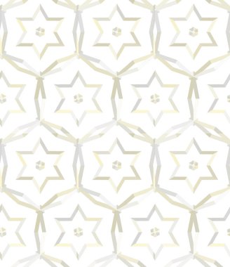 geometrik süsleme biçiminde kusursuz vektör deseni