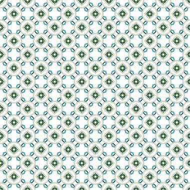 geometrik süsleme biçiminde kusursuz vektör deseni