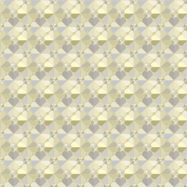 geometrik süsleme biçiminde kusursuz vektör deseni