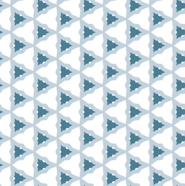 geometrik süsleme biçiminde kusursuz vektör deseni