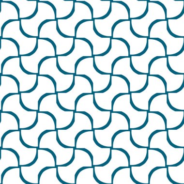 Modern geometrik vektör tasarımı, kusursuz desen çizimi