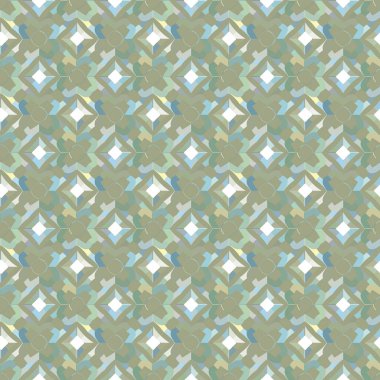 Modern geometrik vektör tasarımı, kusursuz desen çizimi