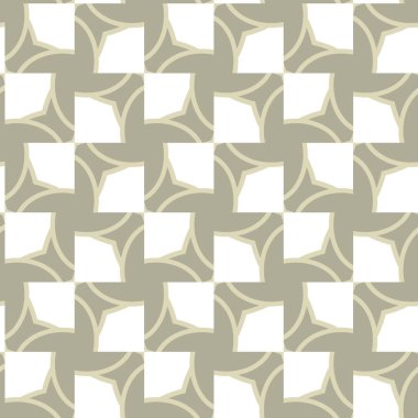 Modern geometrik vektör tasarımı, kusursuz desen çizimi