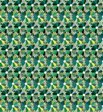 Modern geometrik vektör tasarımı, kusursuz desen çizimi