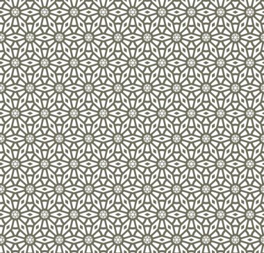Modern geometrik vektör tasarımı, kusursuz desen çizimi