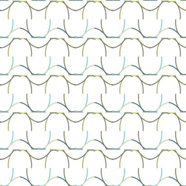 Geometrik şekilli kusursuz desen vektör çizimi