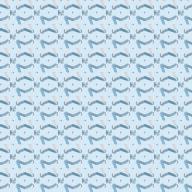 geometrik süsleme biçiminde kusursuz vektör deseni