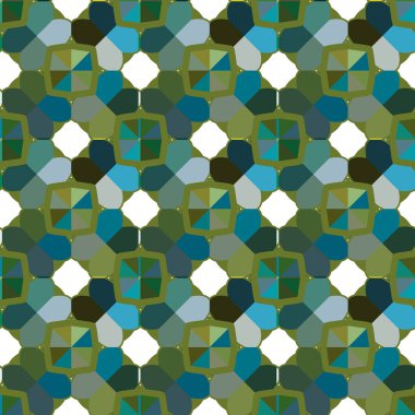 soyut kaleydoskop kumaş dikişsiz arkaplan, vektör illüstrasyonu 