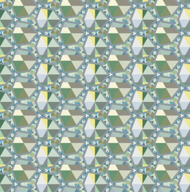 soyut süslemeli baskı, kusursuz desenli kumaş arkaplan