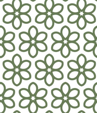 Modern geometrik vektör tasarımı, kusursuz desen çizimi