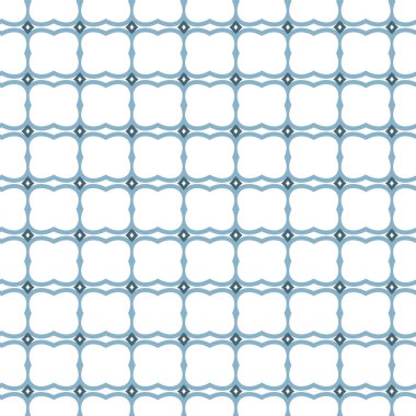 geometrik süsleme biçiminde kusursuz vektör deseni