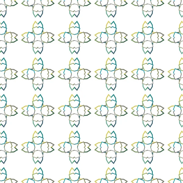 Modernes Geometrisches Vektordesign Nahtlose Musterillustration — Stockvektor