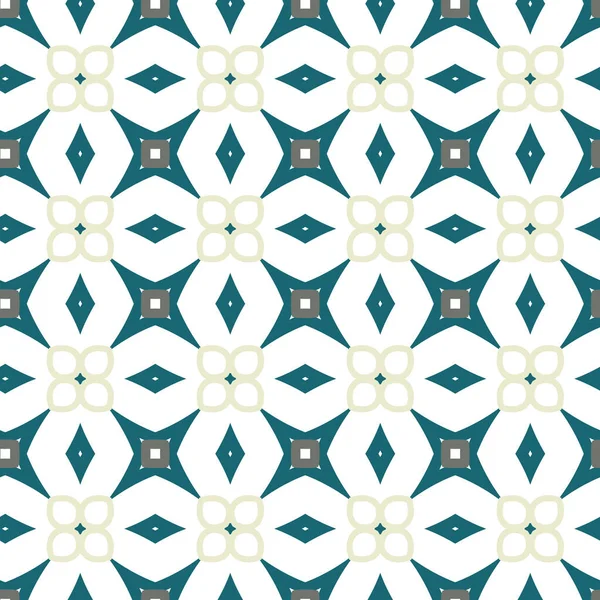 Naadloze vector patroon in geometrische ornamentale stijl — Stockvector