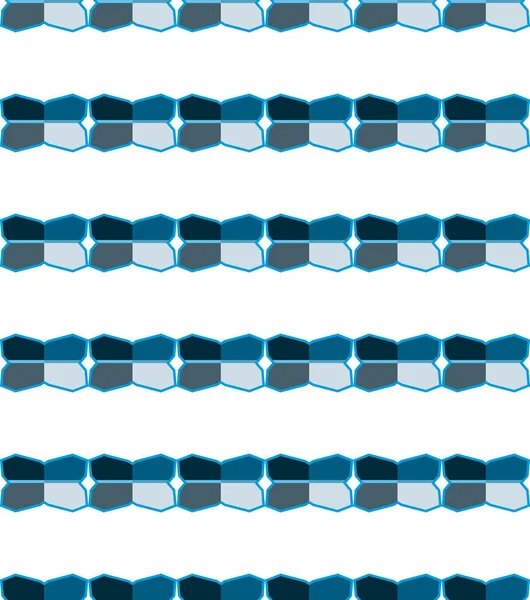 Motif Ornemental Géométrique Sans Couture Illustration Abstraite — Image vectorielle