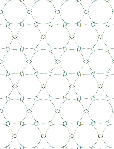 Nahtloses Vektormuster im geometrischen ornamentalen Stil — Stockvektor