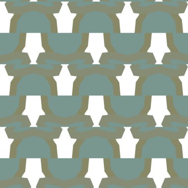 geometrik süsleme biçiminde kusursuz vektör deseni