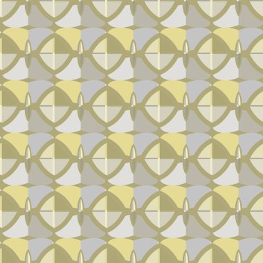 Modern geometrik vektör tasarımı, kusursuz desen çizimi