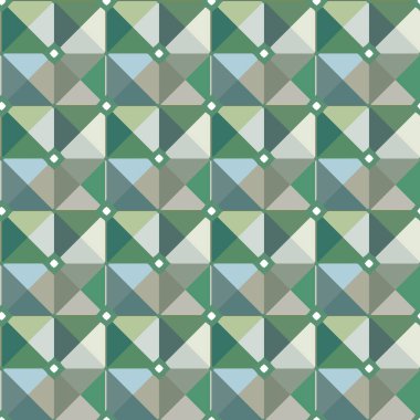 geometrik süsleme biçiminde kusursuz vektör deseni