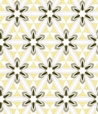 Modern geometrik vektör tasarımı, kusursuz desen çizimi