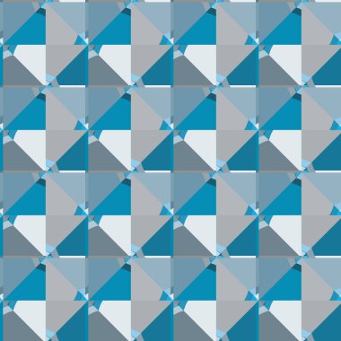 Modern geometrik vektör tasarımı, kusursuz desen çizimi