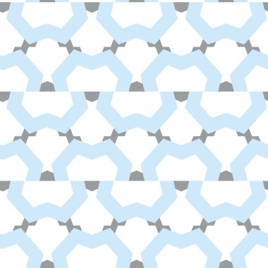 geometrik süsleme biçiminde kusursuz vektör deseni