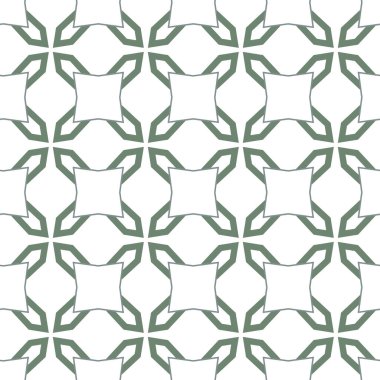 Modern geometrik vektör tasarımı, kusursuz desen çizimi