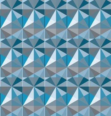 geometrik süsleme biçiminde kusursuz vektör deseni