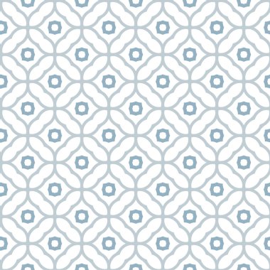 geometrik süsleme biçiminde kusursuz vektör deseni
