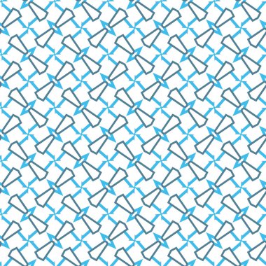 Modern geometrik vektör tasarımı, kusursuz desen çizimi