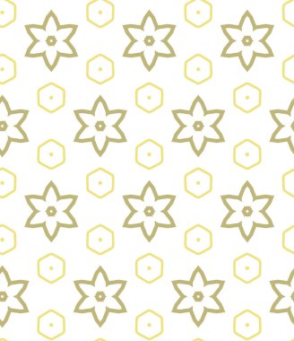 Modern geometrik vektör tasarımı, kusursuz desen çizimi