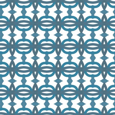 geometrik süsleme biçiminde kusursuz vektör deseni