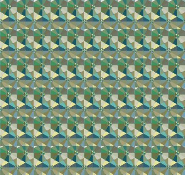 Modern geometrik vektör tasarımı, kusursuz desen çizimi