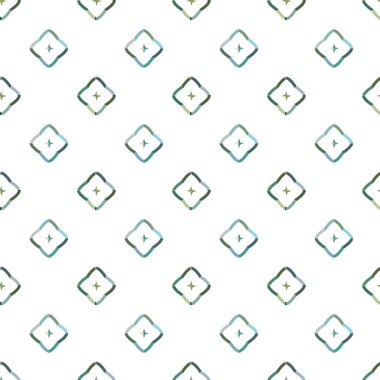 Modern geometrik vektör tasarımı, kusursuz desen çizimi