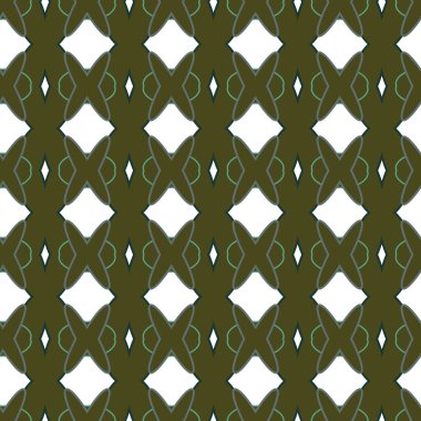geometrik süsleme biçiminde kusursuz vektör deseni