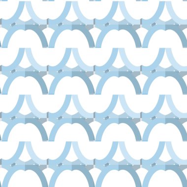 Modern geometrik vektör tasarımı, kusursuz desen çizimi