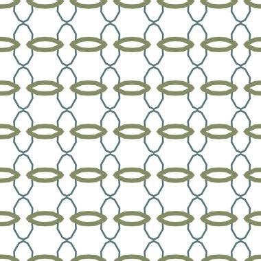 geometrik süsleme biçiminde kusursuz vektör deseni