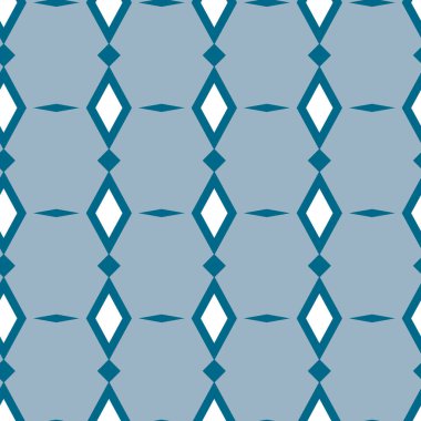 geometrik süsleme biçiminde kusursuz vektör deseni