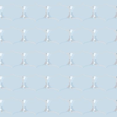 geometrik süsleme biçiminde kusursuz vektör deseni