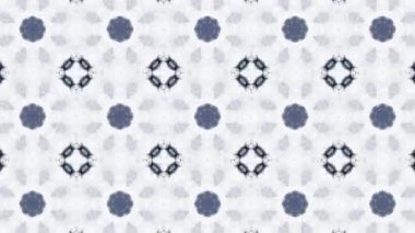 geometrik süsleme biçiminde kusursuz vektör deseni