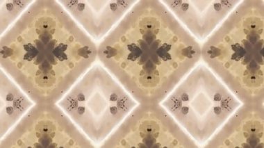 geometrik süsleme biçiminde kusursuz vektör deseni