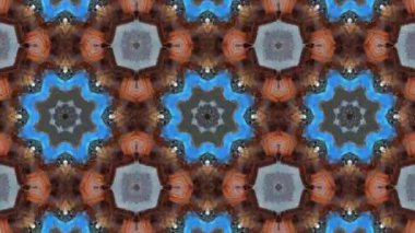 geometrik süsleme biçiminde kusursuz vektör deseni